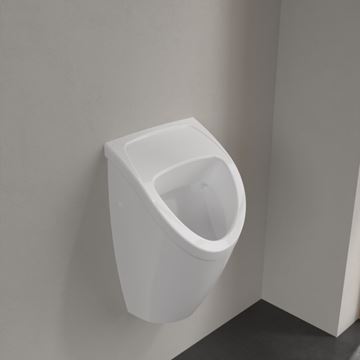 VILLEROY & BOCH O.NOVO pisoár, zadní přívod vody, alpská bílá 75570001 Obrázek - fotka