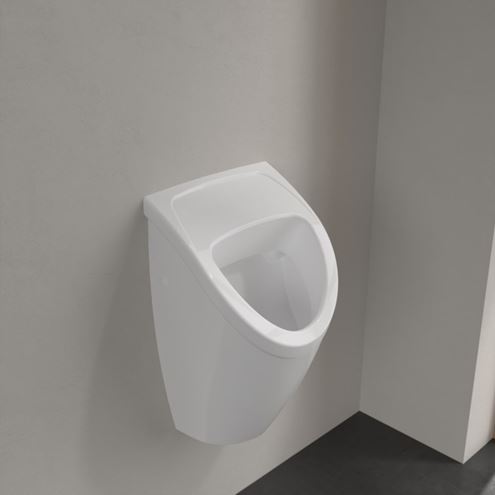 VILLEROY & BOCH O.NOVO pisoár, zadní přívod vody, alpská bílá 75570001 Obrázek - fotka