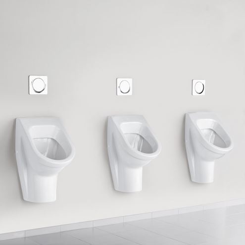 VILLEROY & BOCH ARCHITECTURA pisoár, zadní přívod vody, alpská bílá, CeramicPlus 557400R1 Obrázek - fotka