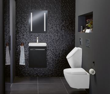 VILLEROY & BOCH VERITY DESIGN 2.0 pisoár, zadní přívod vody, alpská bílá, CeramicPlus 750001R1 Obrázek - fotka