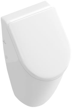 VILLEROY & BOCH VERITY DESIGN 2.0 pisoár, zadní přívod vody, alpská bílá, CeramicPlus 750001R1 Obrázek - fotka