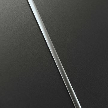 DUSCHOLUX AIR 2 podomítkový nástěnný profil, výška 2500 mm, matný elox 520367.070.2500 Obrázek - fotka