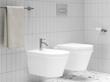 RAVAK ESPIRIT bidetová stojánková baterie, lesklý chrom X070201 Obrázek - fotka
