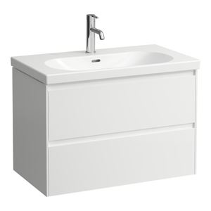 LAUFEN LANI skříňka pod umyvadlo 78,4x44,2x51,5 cm, 2 zásuvky, s organizérem, matná bílá