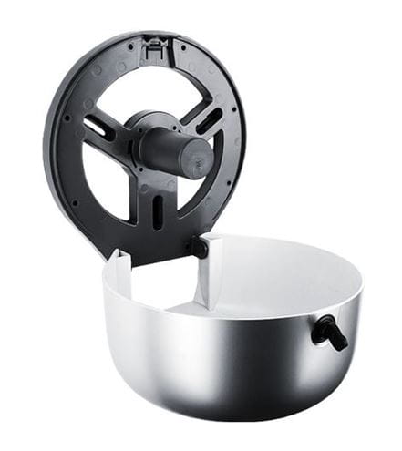 NIMCO zásobník na toaletní papír, se zámkem, nástěnný, stříbrná metalická HP 9555M-04 Obrázek - fotka