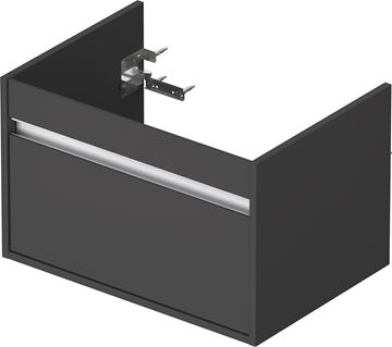 DURAVIT KETHO skříňka pod umyvadlo 65x45,5x41 cm, 1 zásuvka, Graphit matt