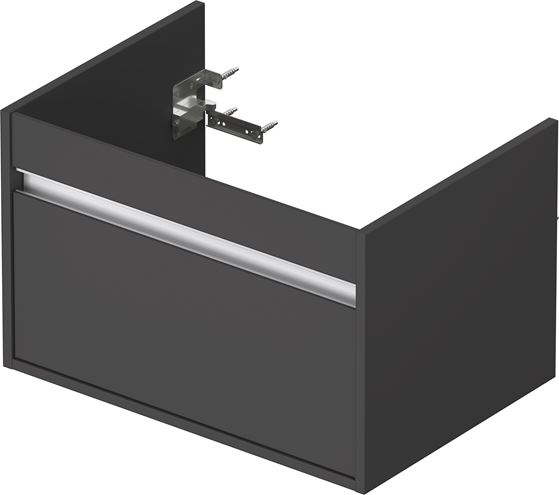 DURAVIT KETHO skříňka pod umyvadlo 65x45,5x41 cm, 1 zásuvka, Graphit matt KT666304949 Obrázek - Hlavní obrázek