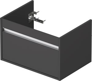 DURAVIT KETHO skříňka pod umyvadlo 65x45,5x41 cm, 1 zásuvka, Graphit matt
