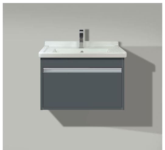 DURAVIT KETHO skříňka pod umyvadlo 65x45,5x41 cm, 1 zásuvka, Graphit matt KT666304949 Obrázek - fotka