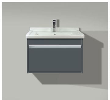 DURAVIT KETHO skříňka pod umyvadlo 65x45,5x41 cm, 1 zásuvka, Graphit matt KT666304949 Obrázek - fotka