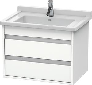 DURAVIT KETHO skříňka pod umyvadlo 65x45,5x41 cm, 2 zásuvky, White matt