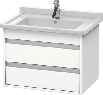 DURAVIT KETHO skříňka pod umyvadlo 65x45,5x41 cm, 2 zásuvky, White matt
