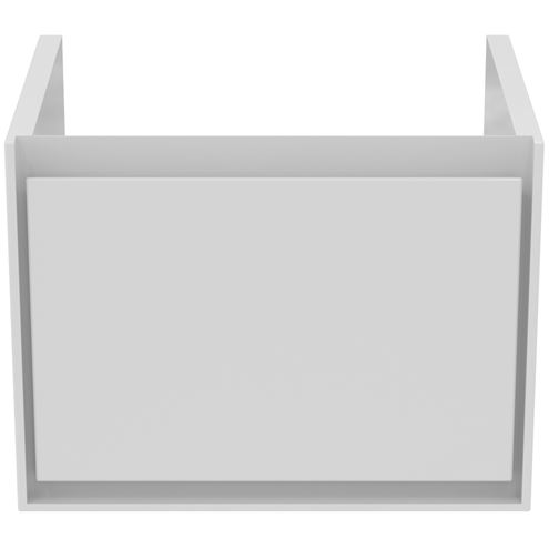 IDEAL STANDARD CONNECT AIR CUBE skříňka pod umyvadlo 53x40,9x40 cm, 1 zásuvka, matná bílá/lesklá bílá E0846B2 Obrázek - fotka
