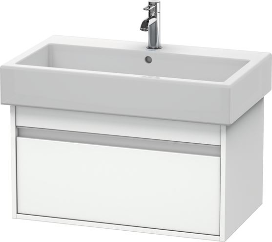 DURAVIT KETHO skříňka pod umyvadlo 75x44x41 cm, 1 zásuvka, White matt KT668701818 Obrázek - Hlavní obrázek