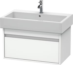 DURAVIT KETHO skříňka pod umyvadlo 75x44x41 cm, 1 zásuvka, White matt