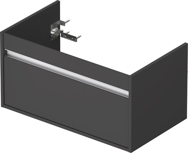 DURAVIT KETHO skříňka pod umyvadlo 80x45,5x41 cm, 1 zásuvka, Graphit matt KT666404949 Obrázek - Hlavní obrázek