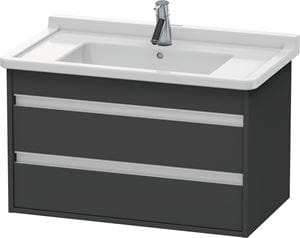 DURAVIT KETHO skříňka pod umyvadlo 80x45,5x48 cm, 2 zásuvky, Graphit matt