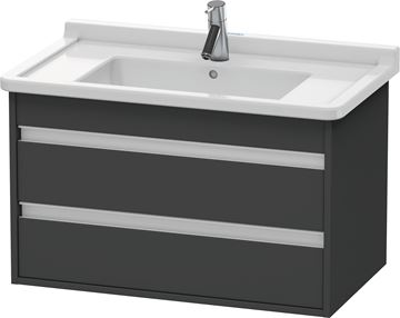 DURAVIT KETHO skříňka pod umyvadlo 80x45,5x48 cm, 2 zásuvky, Graphit matt