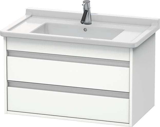 DURAVIT KETHO skříňka pod umyvadlo 80x45,5x48 cm, 2 zásuvky, White matt KT664401818 Obrázek - Hlavní obrázek