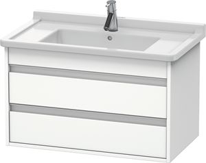 DURAVIT KETHO skříňka pod umyvadlo 80x45,5x48 cm, 2 zásuvky, White matt