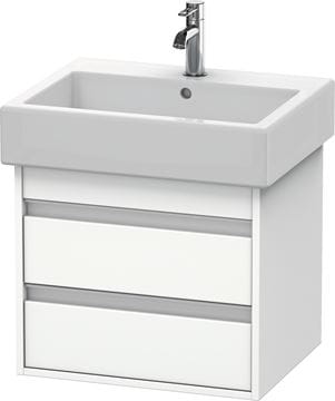 DURAVIT KETHO skříňka pod umyvadlo 55x44x41 cm, 2 zásuvky, White matt