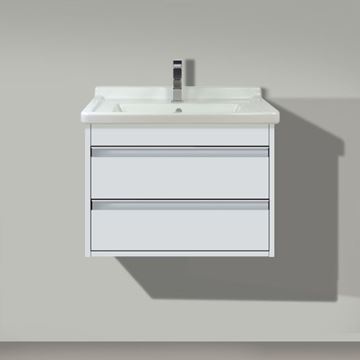 DURAVIT KETHO skříňka pod umyvadlo 55x44x41 cm, 2 zásuvky, White matt KT663601818 Obrázek - fotka
