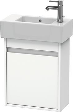 DURAVIT KETHO skříňka pod umývátko 45x22,5x55 cm, 1 dvířka, panty vlevo, White matt
