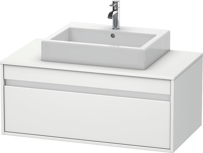 DURAVIT KETHO skříňka pod umyvadlo 100x55x42,6 cm, 1 zásuvka, White matt KT669501818 Obrázek - Hlavní obrázek