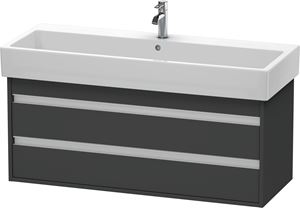 DURAVIT KETHO skříňka pod umyvadlo 115x44x48 cm, 2 zásuvky, Graphit matt