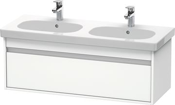 DURAVIT KETHO skříňka pod dvojumyvadlo 115x45,5x41 cm, 1 zásuvka, White matt