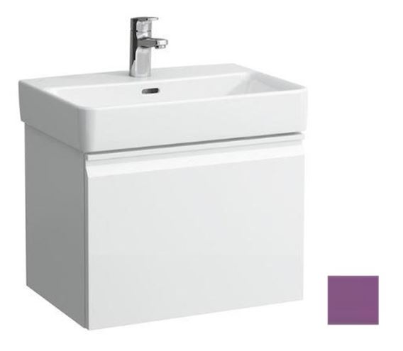 LAUFEN PRO S skříňka pod umyvadlo 51x37,2x39 cm, 1 zásuvka, fialová H4830210959991 Obrázek - Hlavní obrázek