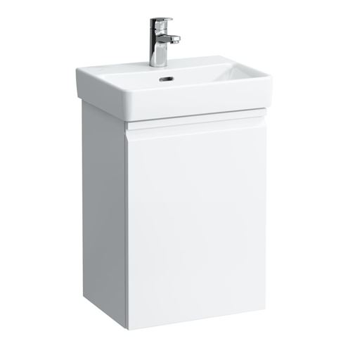 LAUFEN PRO S skříňka pod umývátko 41,5x32,1x58 cm, 1 dvířka, panty vpravo, matná bílá H4833020964631 Obrázek - Hlavní obrázek