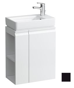 LAUFEN PRO S skříňka pod umývátko 47x27,5x58 cm, 1 police, 1 dvířka, panty vpravo, černá