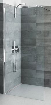 ROTH CARIBA WALK IN CI TWF stěna walk-in 90x200 cm, brillant/čiré sklo