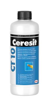 CERESIT CT 10 silikonová impregnace pro spáry i dlažby 1 l, mléčně bílá