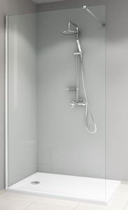 ROTH PROJECT EI TWF stěna walk-in 100x200,7 cm, brillant/čiré sklo