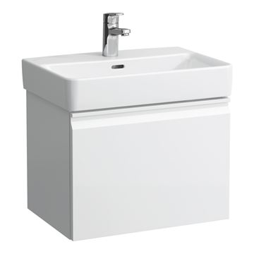 LAUFEN PRO S skříňka pod umyvadlo 51x37,2x39,7 cm, 1 zásuvka, lesklá bílá