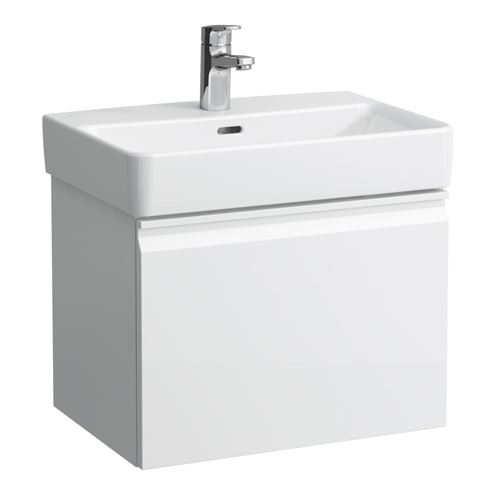 LAUFEN PRO S skříňka pod umyvadlo 51x37,2x39,7 cm, 1 zásuvka, lesklá bílá H4830210954751 Obrázek - Hlavní obrázek