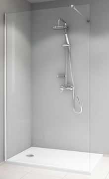 ROTH PROJECT EI TWF stěna walk-in 120x200,7 cm, brillant/čiré sklo