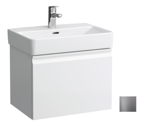 LAUFEN PRO S skříňka pod umyvadlo 51x37,2x39,7 cm, 1 zásuvka, grafit mat H4830210954801 Obrázek - Hlavní obrázek