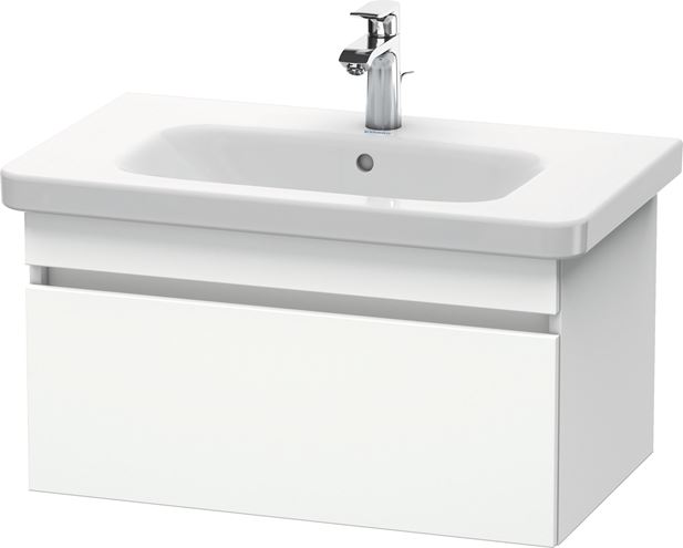 DURAVIT DURASTYLE skříňka pod umyvadlo 73x44,8x39,8 cm, 1 zásuvka, White matt DS638101818 Obrázek - Hlavní obrázek