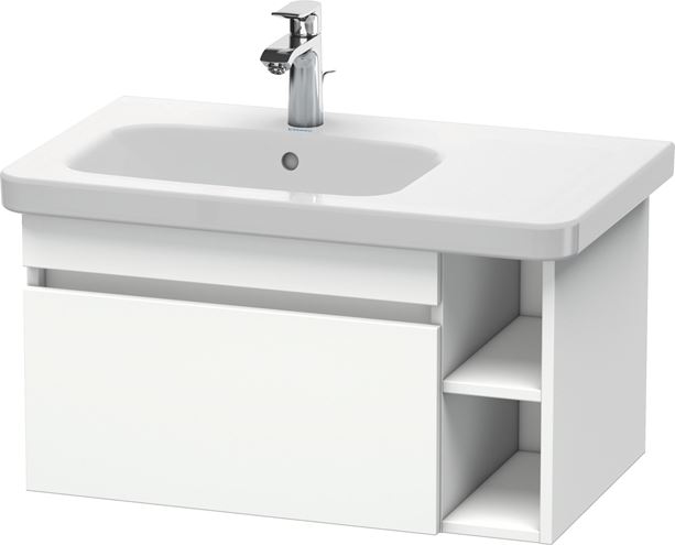 DURAVIT DURASTYLE skříňka pod umyvadlo 73x44,8x39,8 cm, 1 zásuvka, 2 police, White matt DS639401818 Obrázek - Hlavní obrázek