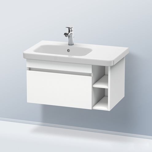 DURAVIT DURASTYLE skříňka pod umyvadlo 73x44,8x39,8 cm, 1 zásuvka, 2 police, White matt DS639401818 Obrázek - fotka