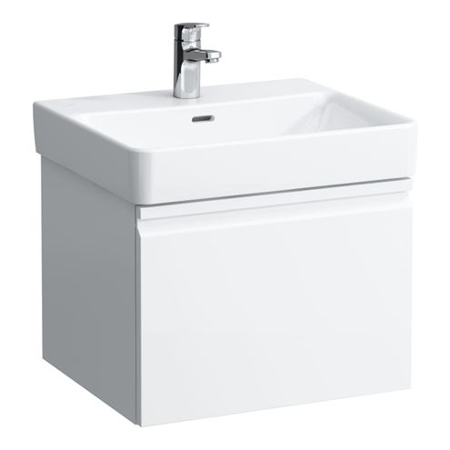 LAUFEN PRO S skříňka pod umyvadlo 52x45x39,7 cm, 1 zásuvka, lesklá bílá H4833520964751 Obrázek - Hlavní obrázek