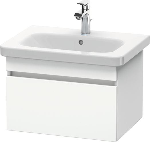 DURAVIT DURASTYLE skříňka pod umyvadlo 58x44,8x39,8 cm, 1 zásuvka, White matt DS638001818 Obrázek - Hlavní obrázek