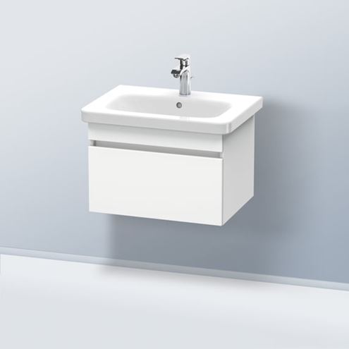 DURAVIT DURASTYLE skříňka pod umyvadlo 58x44,8x39,8 cm, 1 zásuvka, White matt DS638001818 Obrázek - fotka