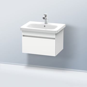DURAVIT DURASTYLE skříňka pod umyvadlo 58x44,8x39,8 cm, 1 zásuvka, White matt DS638001818 Obrázek - fotka