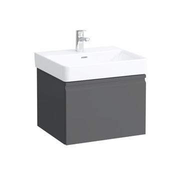LAUFEN PRO S skříňka pod umyvadlo 55x37x39,2 cm, 1 zásuvka, grafit mat