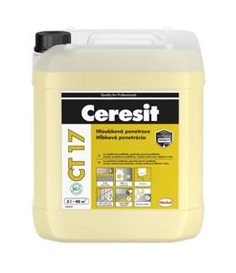 CERESIT CT 17 hloubkový penetrační nátěr 5 l, žlutá
