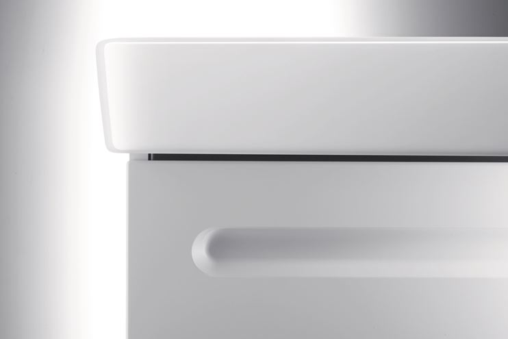 DURAVIT NO.1 skříňka pod umývátko 39x31,6x47,8 cm, 1 dvířka, panty vlevo, White matt N14266L18180000 Obrázek - fotka